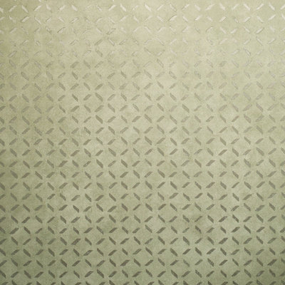 Galerie Urban Classics Sage Green Soho Metallic Industrial Grid A4 Wallpaper Sample from B&Q