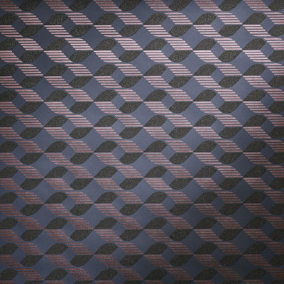 Galerie Universe Ocean Blue  Venus Glass Stone Geometric Wave A4 Wallpaper Sample from B&Q