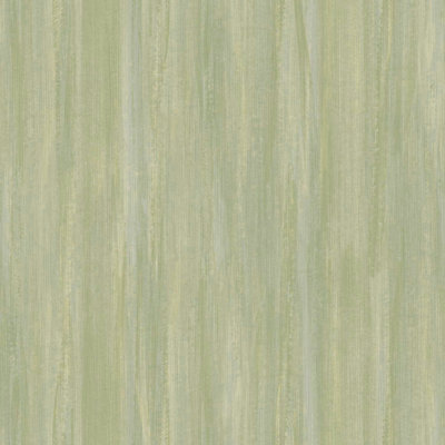 Galerie Synergy Green Stripe Texture A4 Wallpaper Sample from B&Q