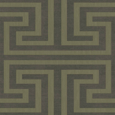 Galerie Synergy Grey Geometric Maze A4 Wallpaper Sample from B&Q
