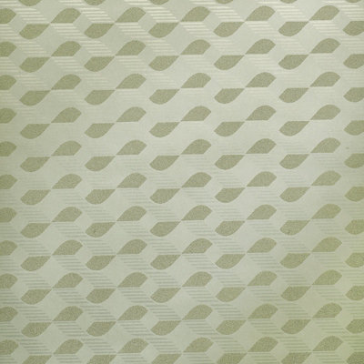 Galerie Universe Sage Green Venus Glass Stone Geometric Wave A4 Wallpaper Sample from B&Q