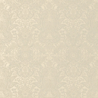 Galerie Precious Cream Glitter Brocade Damask A4 Wallpaper Sample from B&Q
