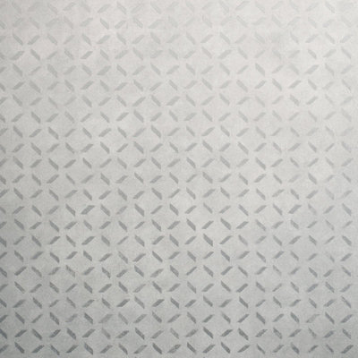 Galerie Urban Classics Frost Grey Soho Metallic Industrial Grid A4 Wallpaper Sample from B&Q