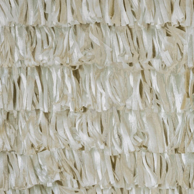 Galerie Salt Calma Sage Shimmer Paper Strips Design A4 Wallpaper Sample from B&Q