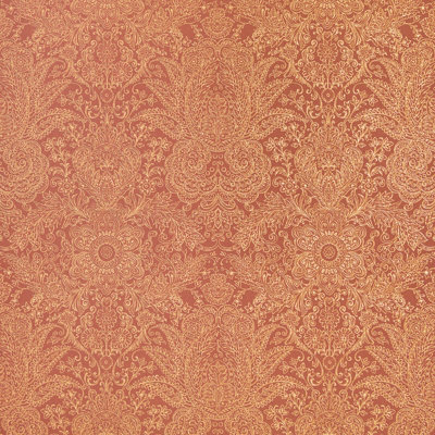 Galerie Precious Old Red Glitter Brocade Damask A4 Wallpaper Sample from B&Q
