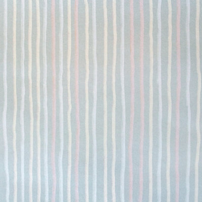Galerie Great Kids Sage Smooth Glitter Stripes A4 Wallpaper Sample from B&Q