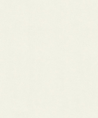 Galerie Odyssey White Plain Texture A4 Wallpaper Sample from B&Q