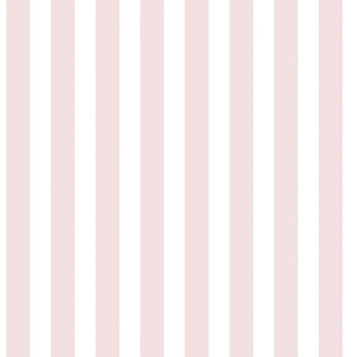 Galerie Tiny Tots 2 Pink Regency Stripe Smooth A4 Wallpaper Sample from B&Q