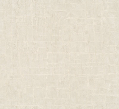 Galerie Earth Collection Beige Textured Stonework Effect Sheen A4 Wallpaper Sample from B&Q
