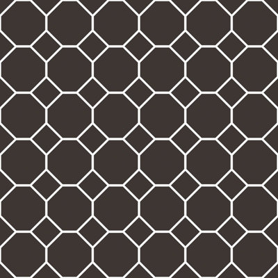 Galerie Just Kitchens Black Bee Hive A4 Wallpaper Sample from B&Q