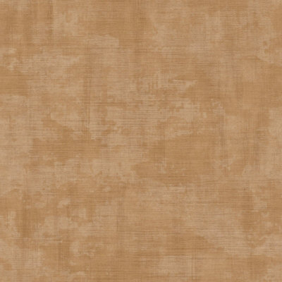 Galerie Italian Textures 3 Copper Unito Netto Distressed Linen Effect A4 Wallpaper Sample from B&Q