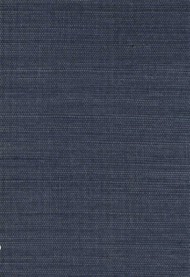 Galerie Daisy Bennett Blue Grasscloth A4 Wallpaper Sample from B&Q