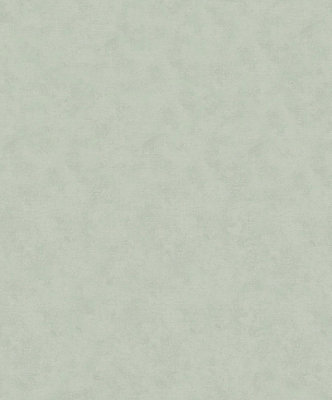 Galerie Flora Green Plain Texture Lustre A4 Wallpaper Sample from B&Q