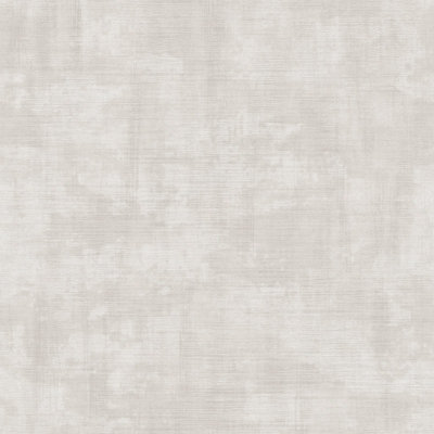 Galerie Italian Textures 3 Cream Unito Netto Distressed Linen Effect A4 Wallpaper Sample from B&Q