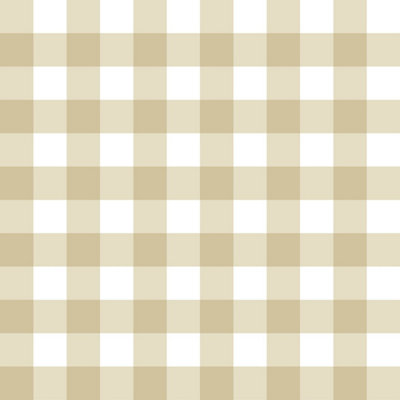 Galerie Little Explorers 2 Beige Tartan Boom A4 Wallpaper Sample from B&Q