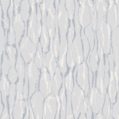 Galerie Atmosphere Grey Drizzle Smooth A4 Wallpaper Sample from B&Q