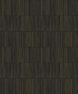 Galerie Boutique Collection Shimmery Geometric Bamboo Stripe A4 Wallpaper Sample from B&Q