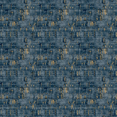 Galerie Enchanted Suber Royal Blue A4 Wallpaper Sample from B&Q