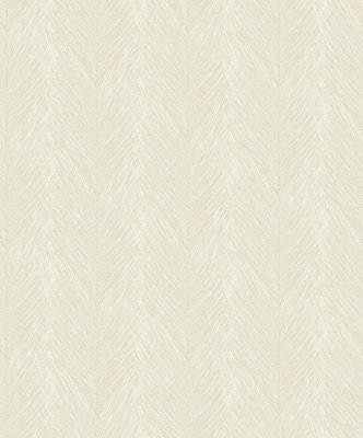Galerie Designer Colours Beige Feather Print A4 Wallpaper Sample from B&Q