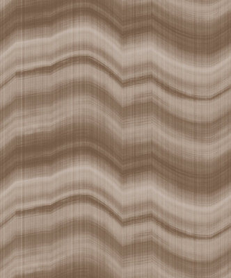 Galerie Zen Bronze Brown Stripe Dwp0367-02 A4 Wallpaper Sample from B&Q