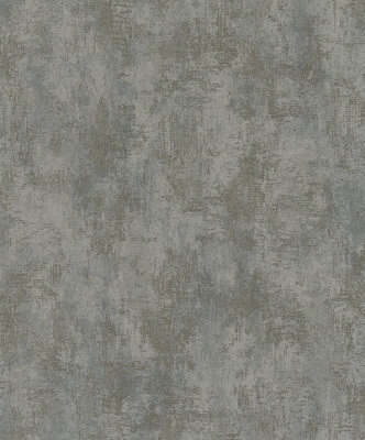 Galerie Industrial Effects Greige/platinum Metallic Industrial Texture A4 Wallpaper Sample from B&Q