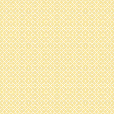 Galerie Small Prints Yellow Geometric Medallion A4 Wallpaper Sample from B&Q