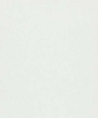 Galerie White Uni Plain Textured A4 Wallpaper Sample from B&Q