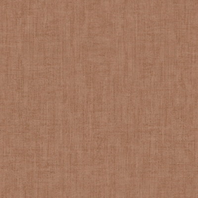 Galerie Structura Orange Plain Textured A4 Wallpaper Sample from B&Q