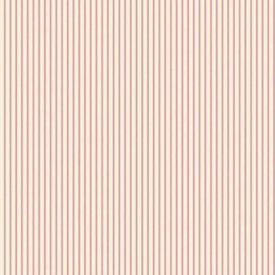 Galerie Pretty Prints Red Ticking Stripe A4 Wallpaper Sample from B&Q