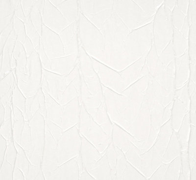 Galerie Natural Opulence White Paper Geo A4 Wallpaper Sample from B&Q
