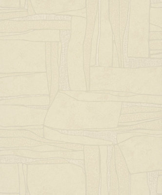 Galerie Terra Beige Rock Effect Eco Clay A4 Wallpaper Sample from B&Q
