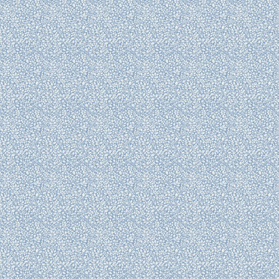Galerie Miniatures 3 Blue Floral A4 Wallpaper Sample from B&Q