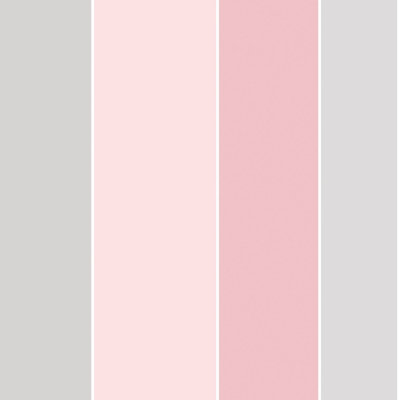 Galerie Smart Stripes 3 Pink Wide Stripe Smooth A4 Wallpaper Sample from B&Q