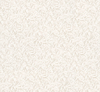 Galerie Earth Collection Beige Textured Leaves Sheen A4 Wallpaper Sample from B&Q