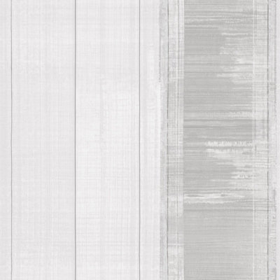 Galerie Atmosphere Grey Sublime Stripe Smooth A4 Wallpaper Sample from B&Q