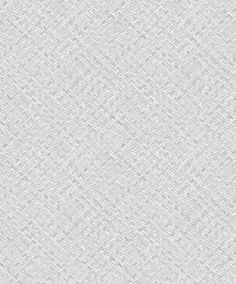 Galerie Flora Silver Herringbone Weave A4 Wallpaper Sample from B&Q