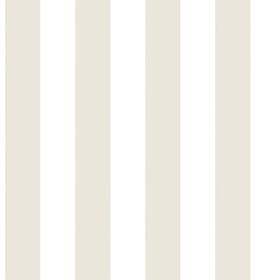 Galerie Smart Stripes 2 Beige Awning Stripe Smooth A4 Wallpaper Sample from B&Q