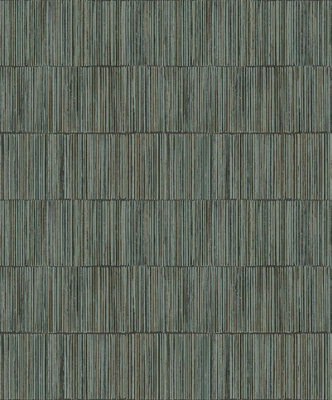 Galerie Boutique Collection Shimmery Geometric Bamboo Stripe A4 Wallpaper Sample from B&Q