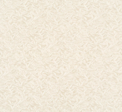 Galerie Earth Collection Cream Textured Leaves Sheen A4 Wallpaper Sample from B&Q