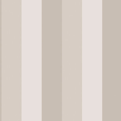 Galerie Secret Garden Beige Vertical Stripe A4 Wallpaper Sample from B&Q