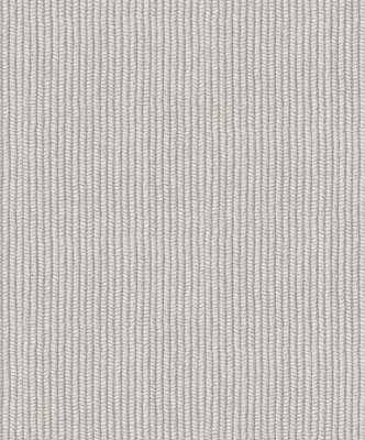 Galerie Flora Grey Rope Weave A4 Wallpaper Sample from B&Q