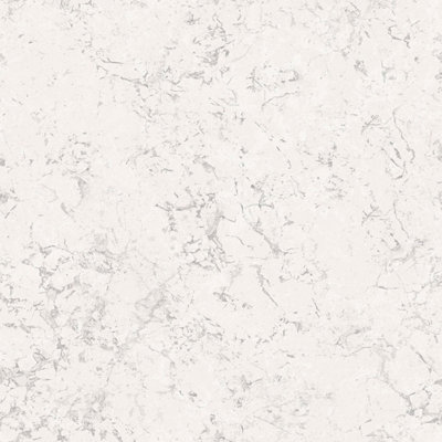 Galerie Homestyle Cream Grey Minimal Marble Smooth A4 Wallpaper Sample from B&Q