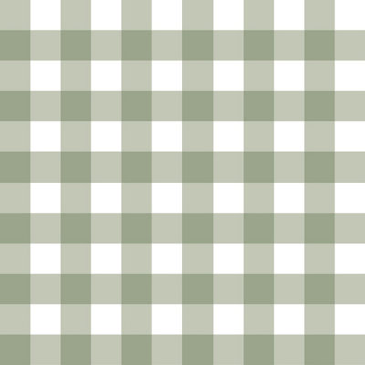Galerie Little Explorers 2 Gree Tartan Boom A4 Wallpaper Sample from B&Q
