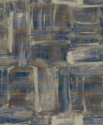 Galerie Lustre Collection Metallic Abstract A4 Wallpaper Sample from B&Q