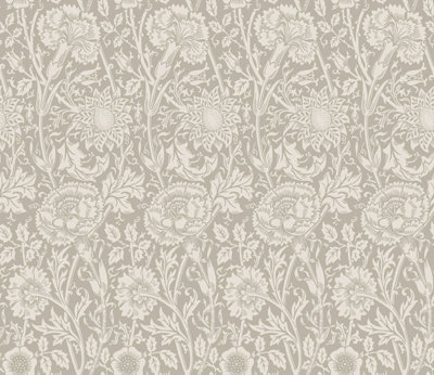 Galerie Arts And Crafts Brown Patterned A4 Wallpaper Sample from B&Q