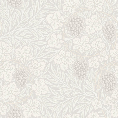 Galerie Hidden Treasures Cream Leafy Grape Vine A4 Wallpaper Sample from B&Q