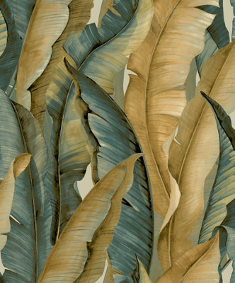 Galerie Enchanted Malay Brown A4 Wallpaper Sample from B&Q