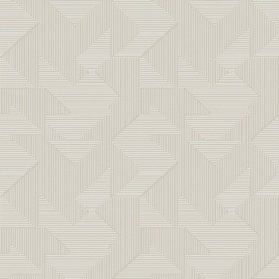 Galerie Zen Cream Geometric Dwp0368-04 A4 Wallpaper Sample from B&Q