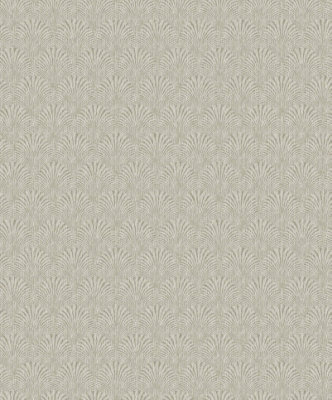 Galerie Boutique Collection Metallic Geometric Fan A4 Wallpaper Sample from B&Q