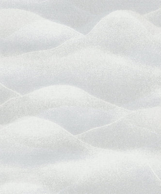 Galerie The New Design Book Silver Rolling Hills Glitter Landscape A4 Wallpaper Sample from B&Q